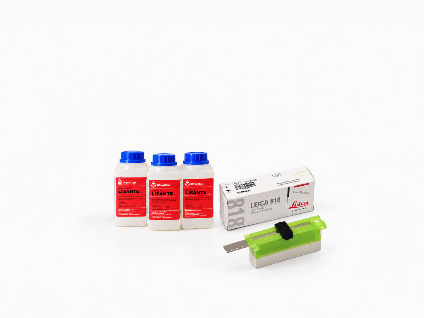 Consumibles para laboratorio de histología